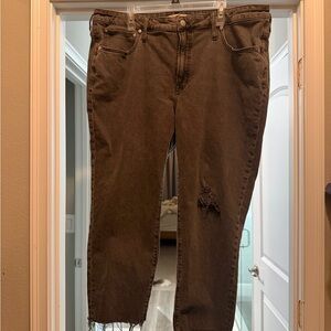 Women’s Distressed light black Jeans